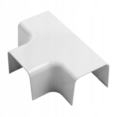 Trójnik Do Korytka Koryta Kanału Pvc 80 X 60 Mm