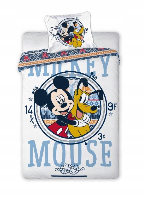 Pościel Do łóżeczka 90X120 Mickey Miki Mouse 71F
