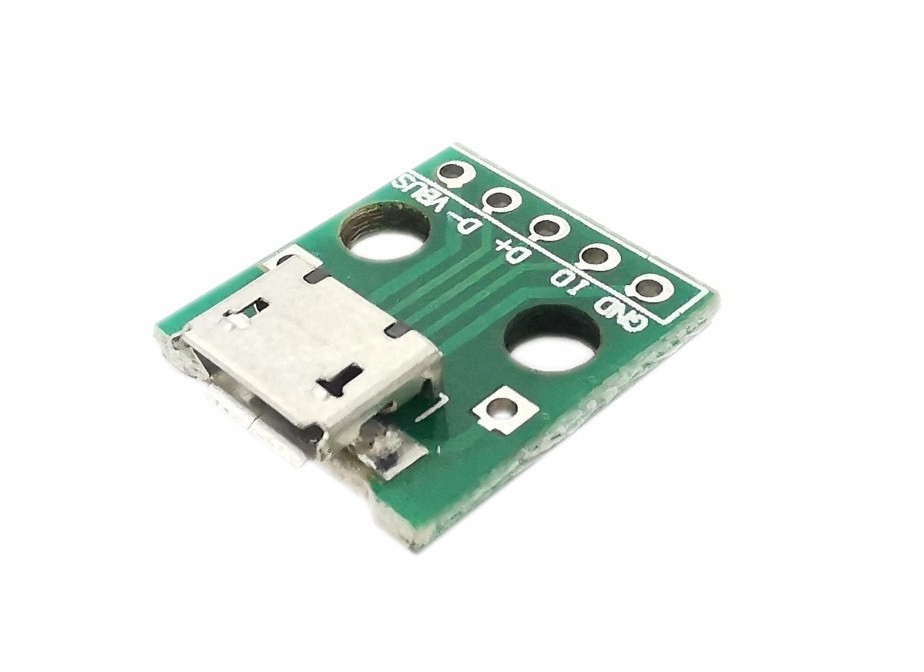Gniazdo USB Micro Do Płytki Prototypowej
