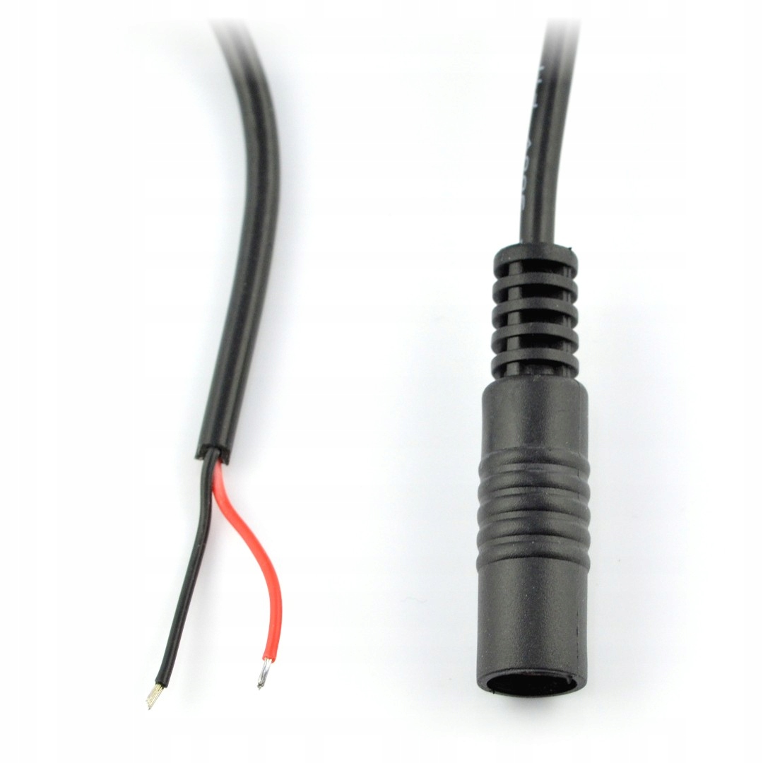 Gniazdo DC 5,5x2,1mm Z Przewodem 1m