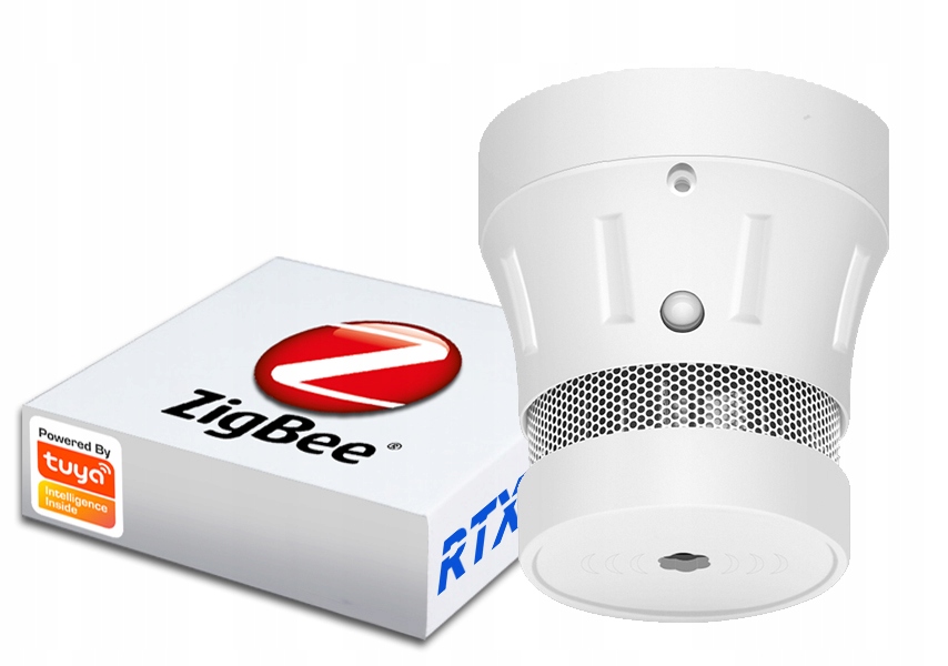 Czujnik Detektor Dymu ZigBee Tuya Smart