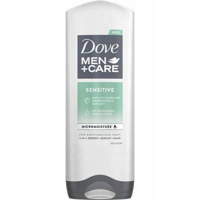 Dove MEN + Care SENSITIVE Skin 3 in 1 Body Face Hair Wash 500ml