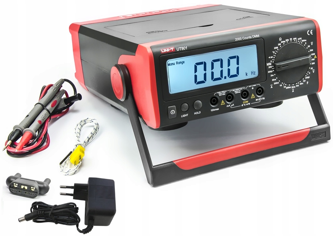 Miernik Laboratoryjny Stołowy Uni-t UT801 LCD Kpl.
