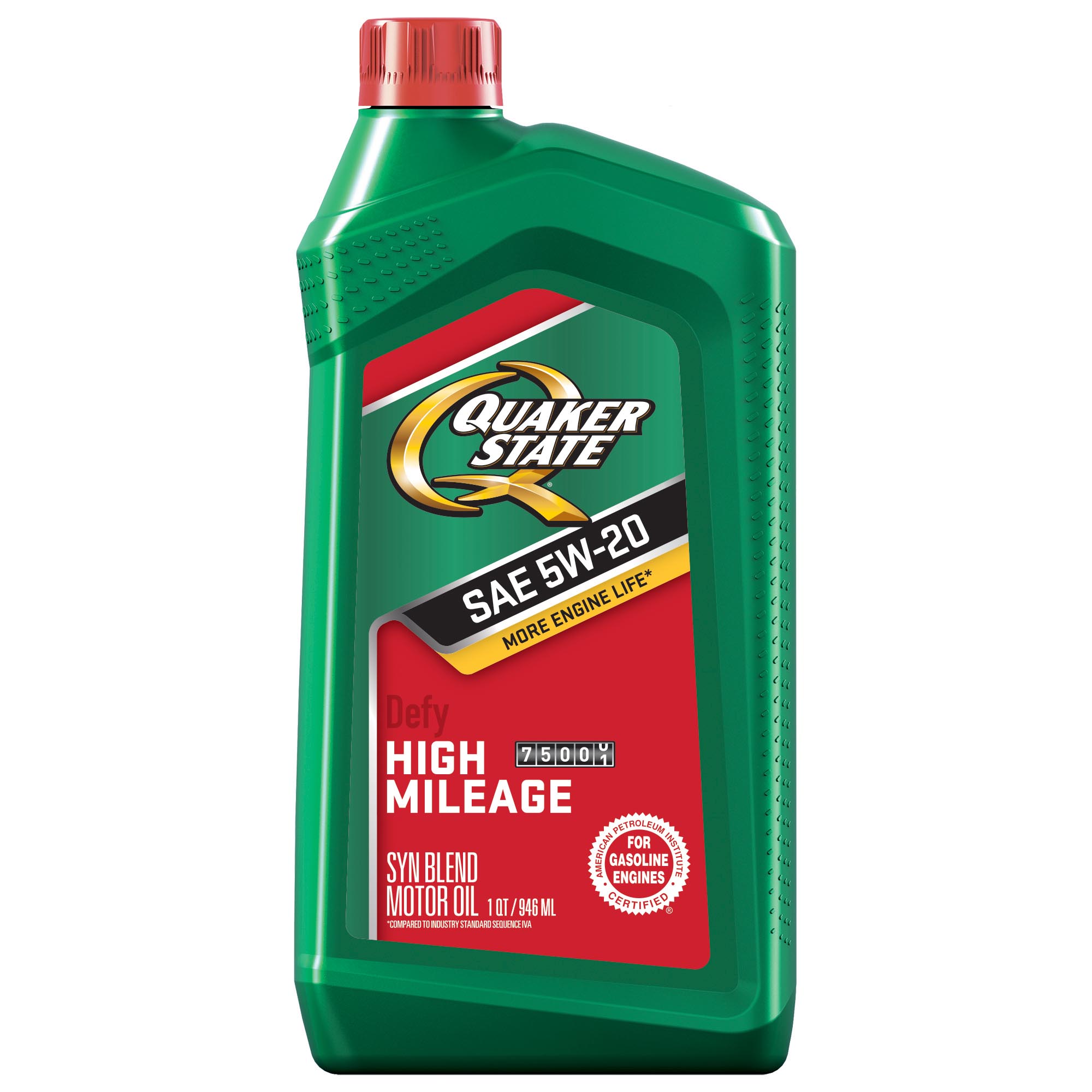Quaker State High Mileage 5W-20 Motor Oil  1 Quart