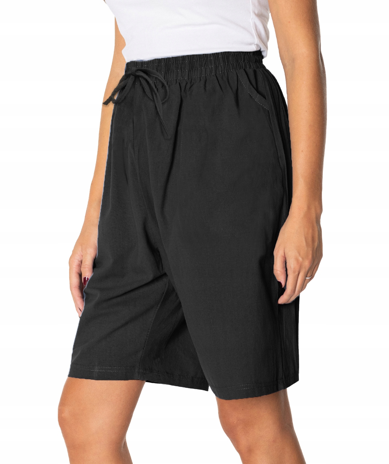 Cienkie Krótkie Spodenki Damskie 8306-2 3XL/4XL