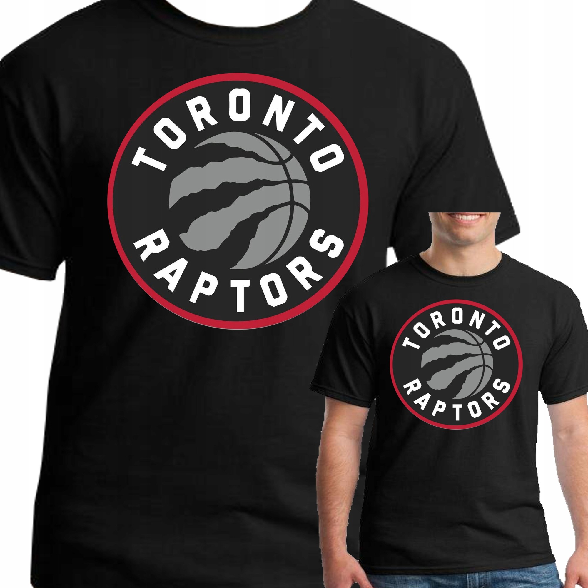 Koszulka Toronto Raptors Nba S 0490 Czarna