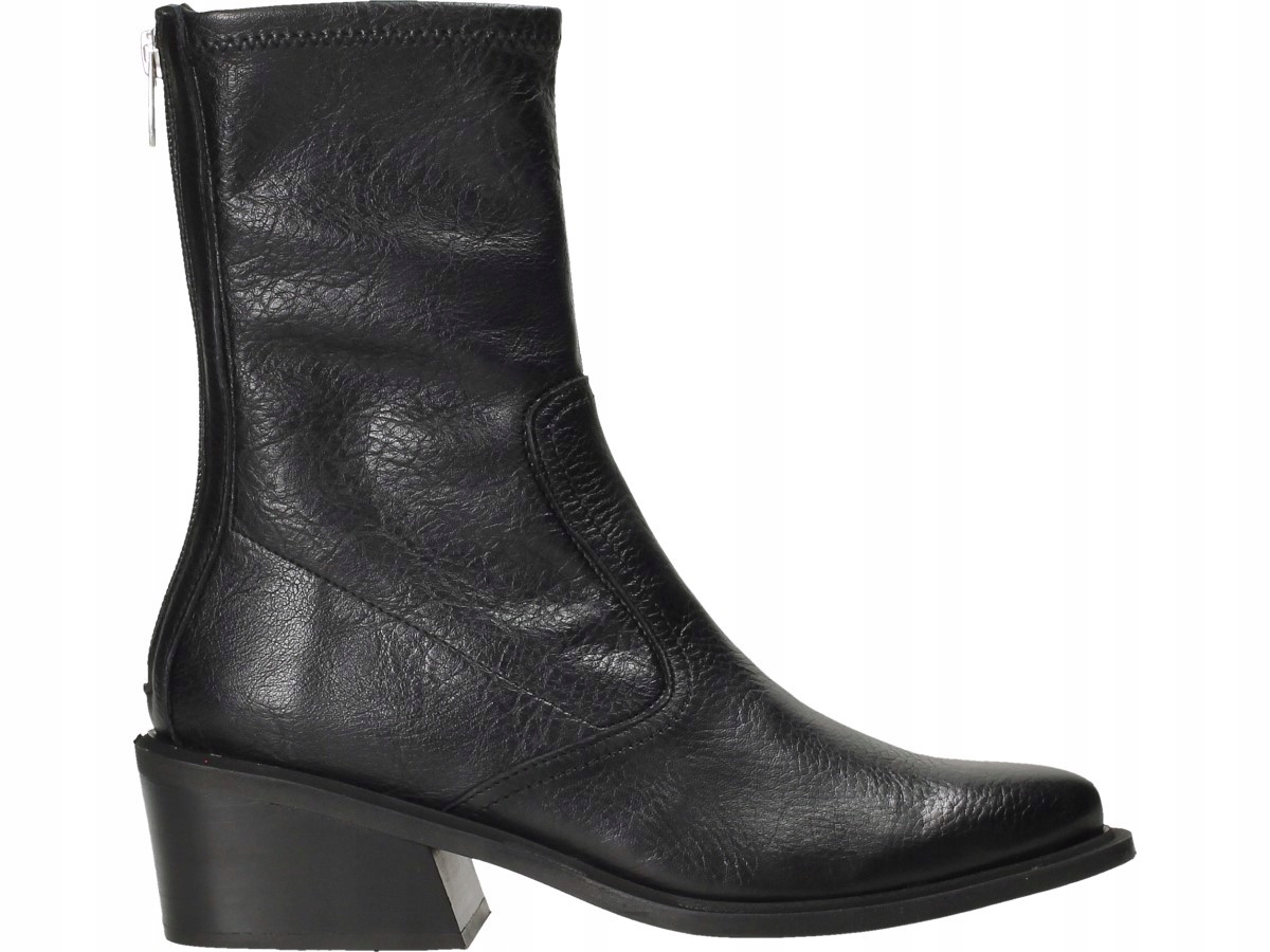 Wonders Botki H-4804 Vacheta INegro