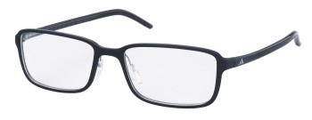 Adidas A690 Lite Fit Full Rim SPX Plastic Full Frame Eyeglasses, 6051 Black Matte