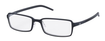 Adidas A691 Lite Fit Full Rim SPX Plastic Full Frame Eyeglasses, 6051 Black Matte