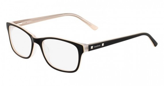 Bebe 5075 Eyeglasses 001 - Jet Women Rectangle