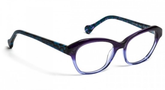 Boz by J.F. Rey CARAMEL Plastic Full Frame Eyeglasses, CARAMEL 7525 GRADIENT PURPLE/BLUE (7525)