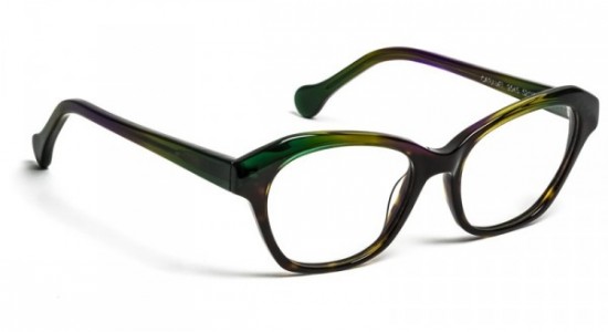 Boz by J.F. Rey CARAMEL Plastic Full Frame Eyeglasses, CARAMEL 9545 DEMI/GRADIENT GREEN (9545)