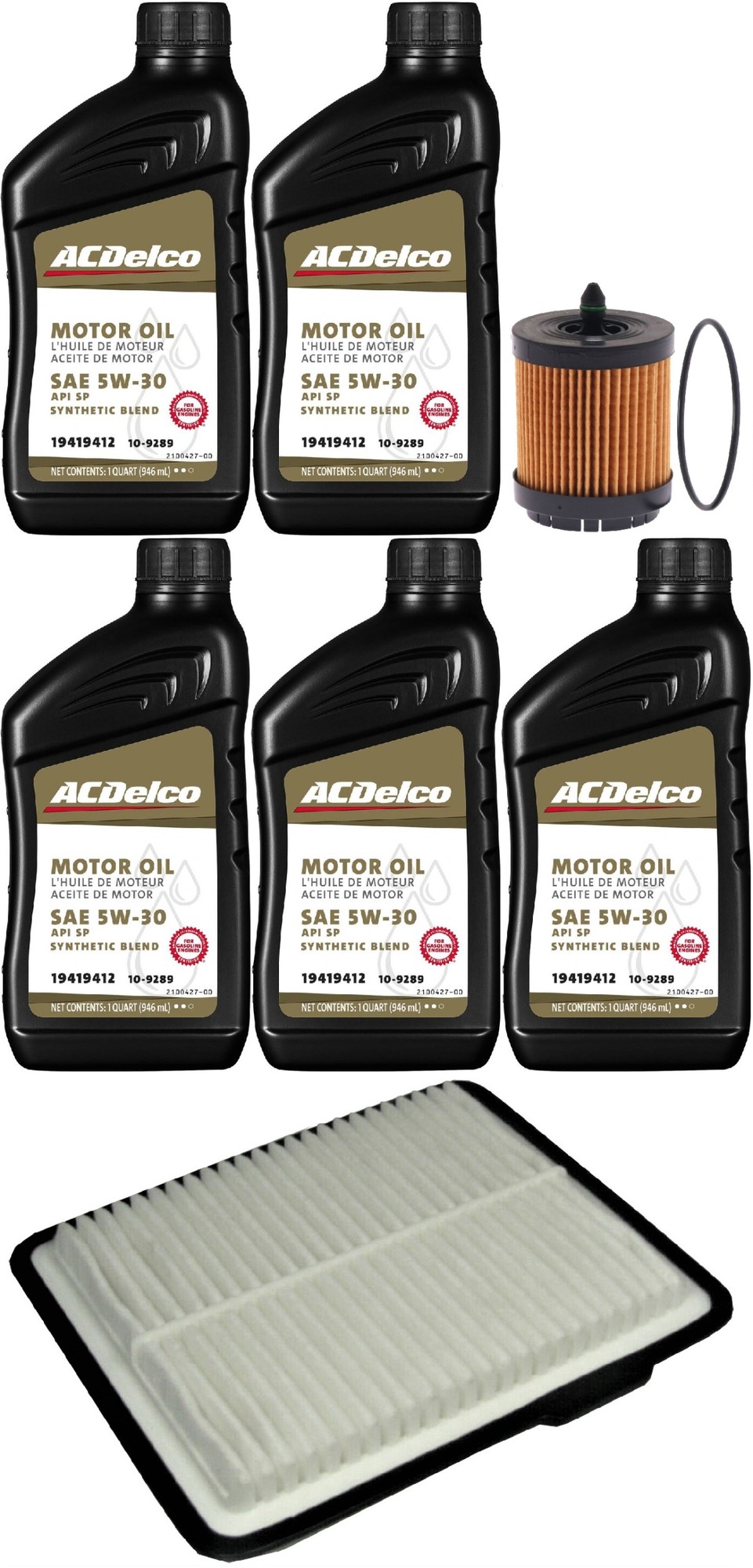 Synthetic Blend 5W-30 Motor Oil - 1 Qt