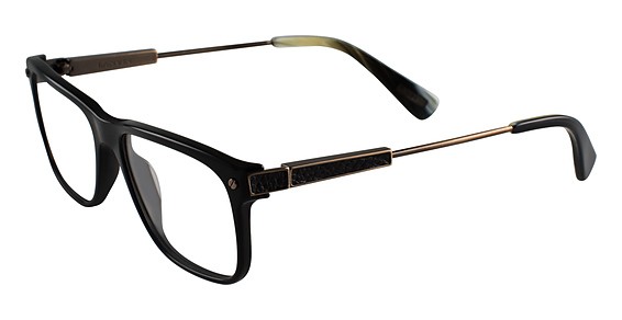 Lanvin VLN635 Plastic Eyeglasses, Shiny Black 0700