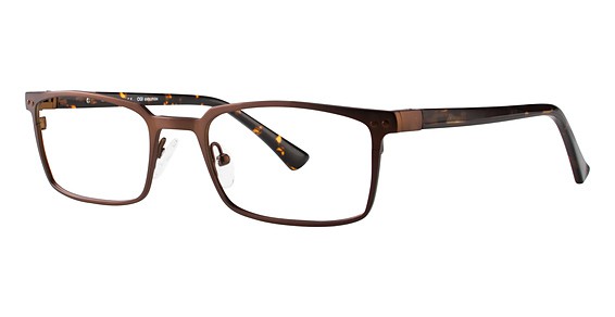 OGI Eyewear 5509 Metal Eyeglasses, 1863 Brown/ Brown Tortise