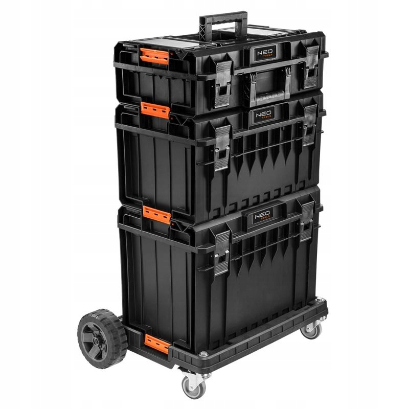 Tough Modular System Mobile Workshop Tool Storage Box Wheels Platform Kistenberg