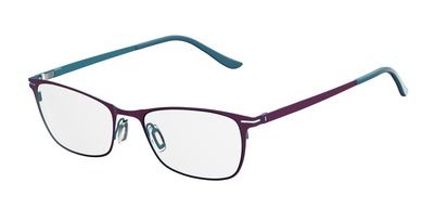 Safilo SA 6051 11M Women’s Glasses Purple Size 52 - Free Lenses - HSA/FSA Insurance - Blue Light Block Available