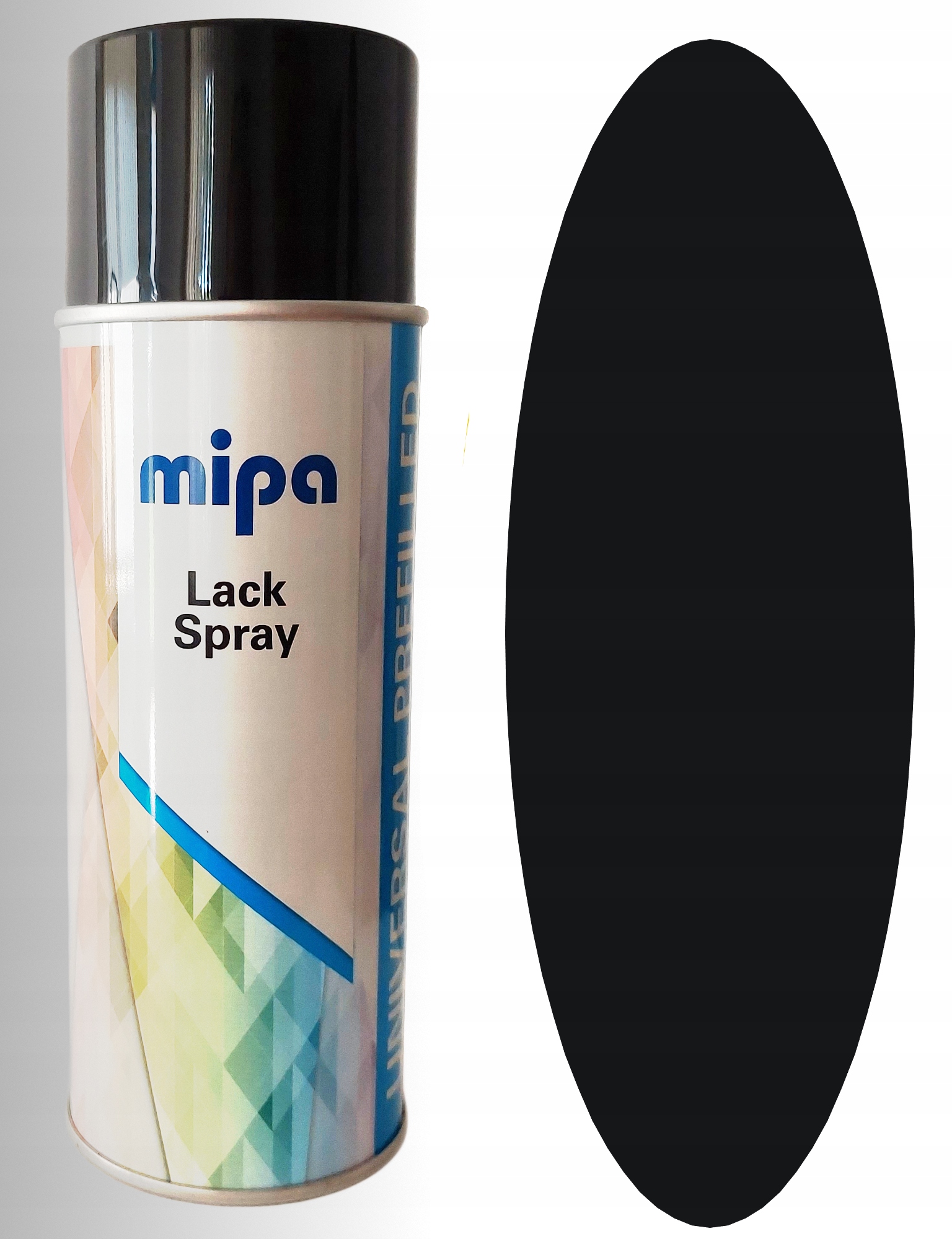 Ral 9021 Tępy Mat Lakier Spray Akryl 400 ML