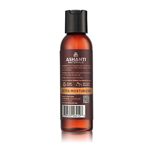 Ashanti Naturals 100% Shea Nut & Sweet Almond Hair & Body Oil - Midnight Amber 4 Fl Oz thumbnail