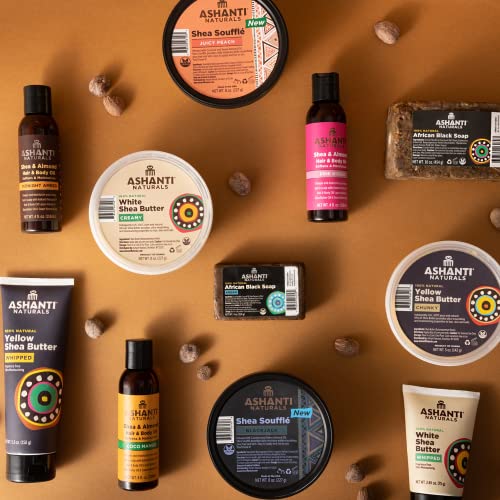 Ashanti Naturals 100% Shea Nut & Sweet Almond Hair & Body Oil - Midnight Amber 4 Fl Oz thumbnail