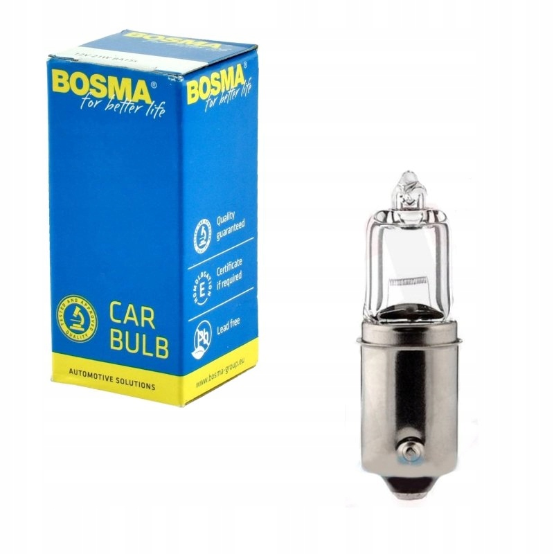 Żarówka 12V 10W BA9S H10W Halogen 1SZT