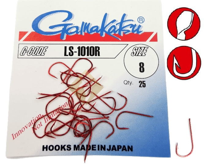 Haczyk Gamakatsu 1010R, NR18, 25SZT