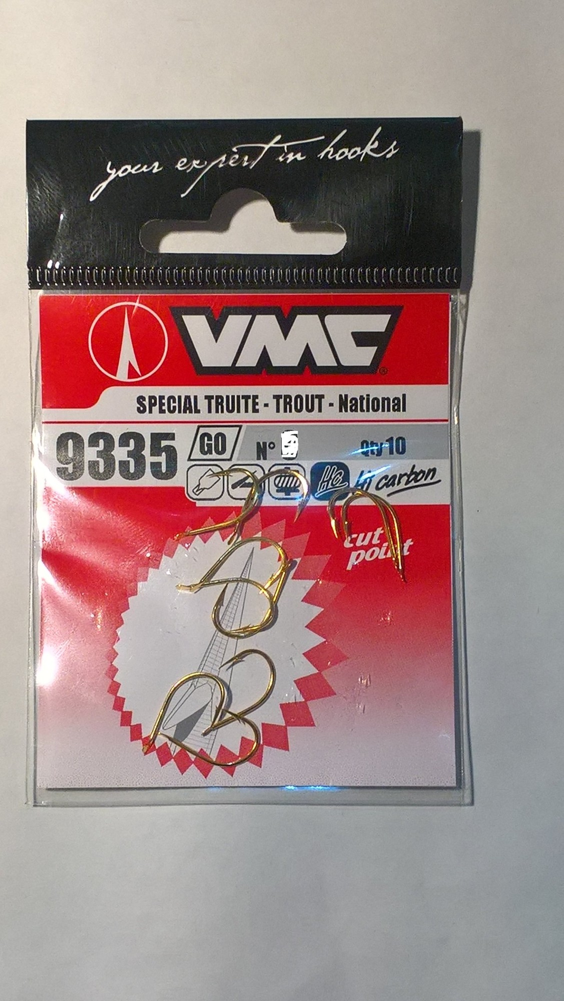 Haczyki VMC 9335 Go Special Trout Nr. 12