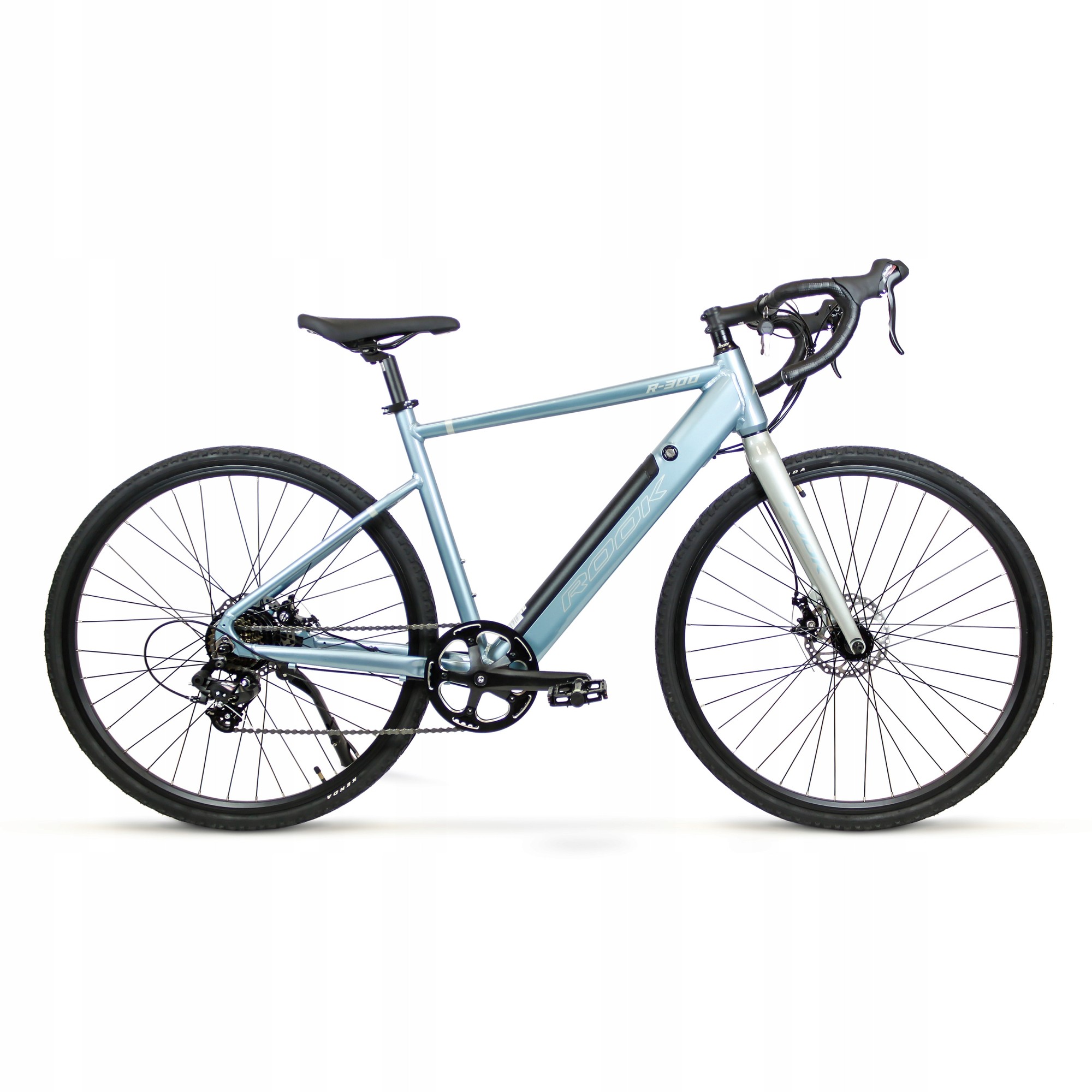 Rower Elektryczny Gravel Szosowy 30 Km/h Lekki