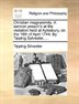 Christian Magnanimity. a Sermon Preach'd at the Visitation Held at Aylesbury on the 18th of April 1744 by Tipping Silvester Paperback | Indigo Chapter