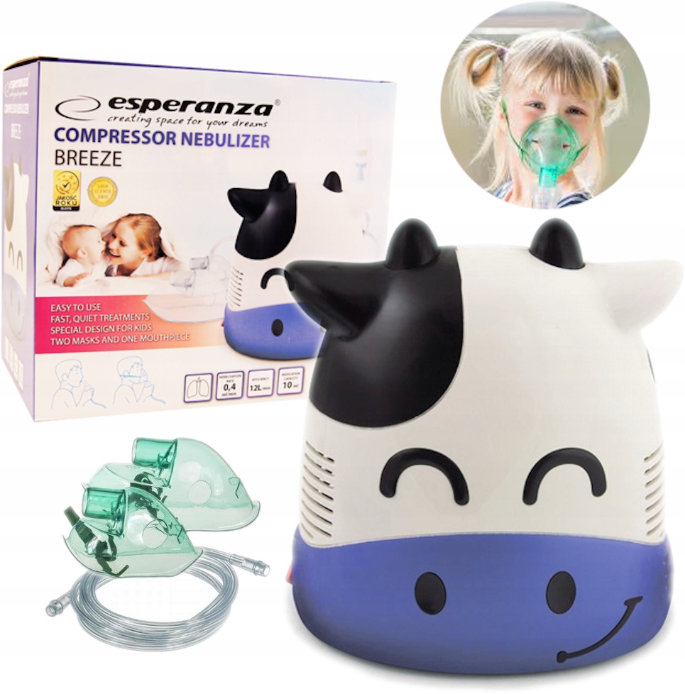 Inhalator Nebulizator Kompresor Dla Dziecka Dzieci