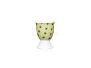 Kitchen Craft - Porcelain Egg Cup - Floral Yellow Porcelain