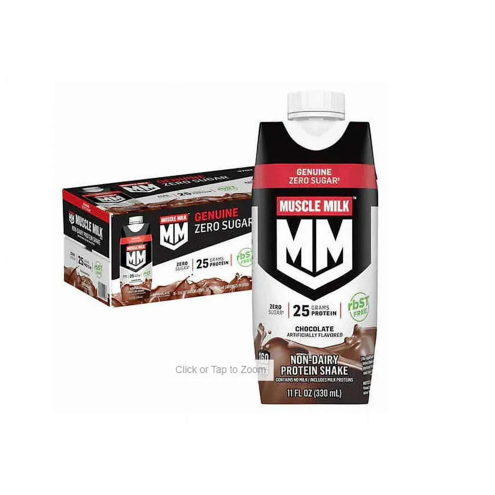 Muscle Milk Genuine Protein Shake, Chocolate (11 Fl Oz., 18 Count )