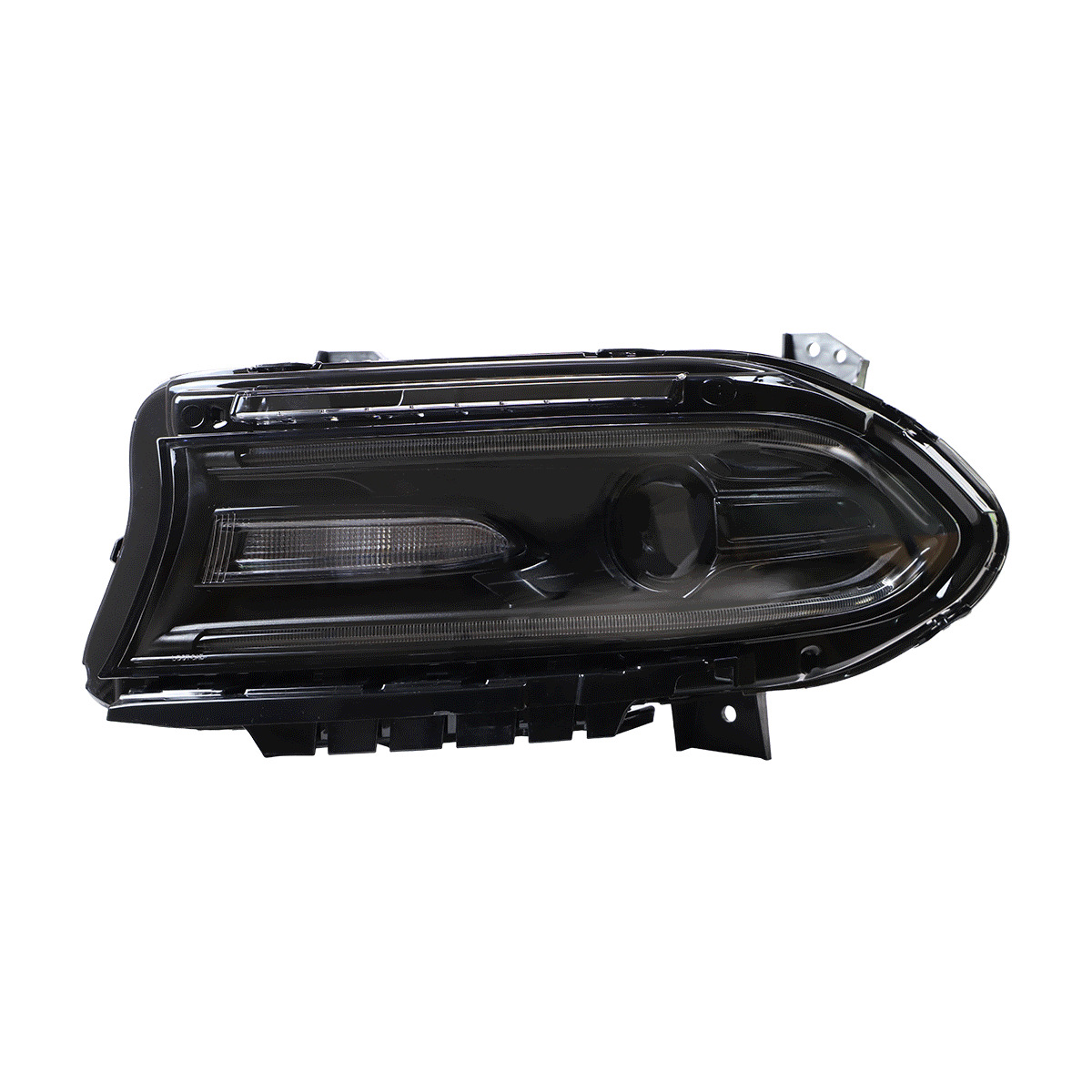 Set(2) LED Projector Headlights RGB Color Change for 15-20 Dodge Charger SRT GT thumbnail