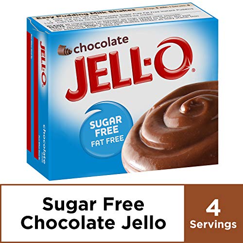 JELL-O Chocolate Instant Sugar Free Pudding & Pie Filling Mix (1.4 Oz Box) thumbnail