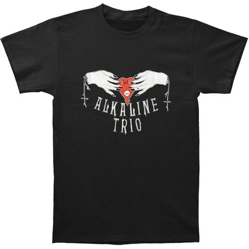 Alkaline Trio Men's Ouija Hands T-shirt Medium Black