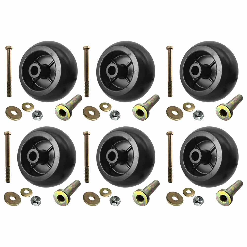 6Pk Deck Wheel Kit for Exmark 116-9981 1-603299 99-2842 Type a 103-7263 103-4051