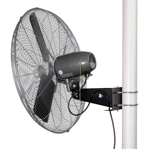 Global Industrial 293156 30 in. Oscillating Fan Pole or Column Mount 8775 CFM 0.33 HP thumbnail
