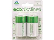 Generic Surplus ECO ALKALINE D BATT 2PK- Part # ECOD2A