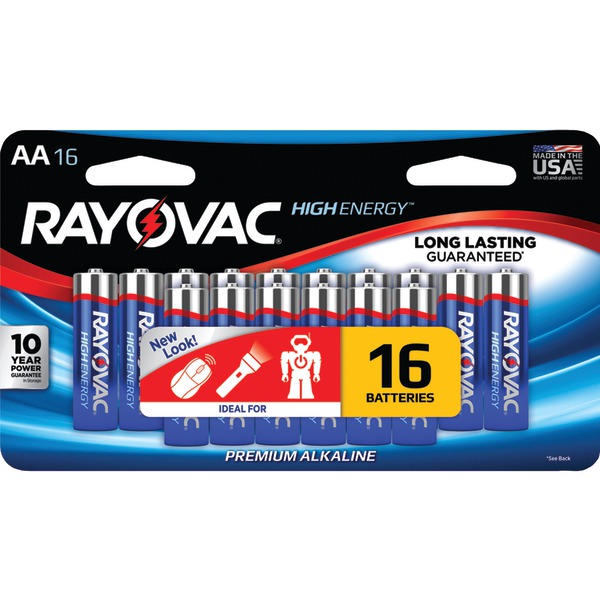 Rayovac Aa Alkaline Batt 16pk