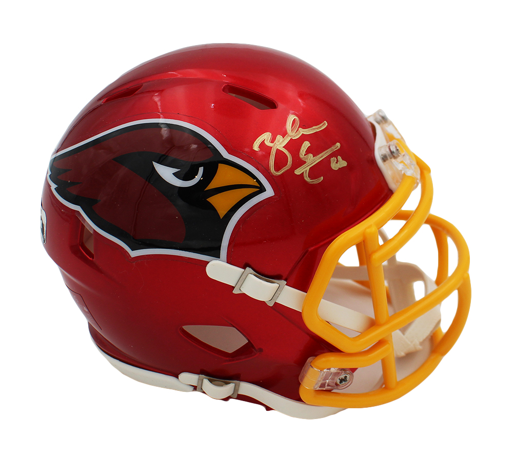 21320 Zach Ertz Signed Arizona Cardinals Speed Flash NFL Mini Helmet