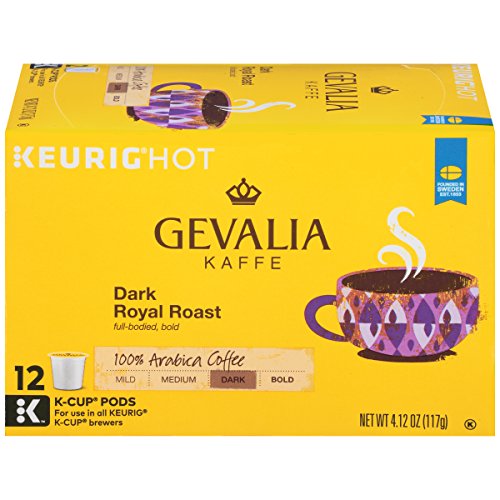 Gevalia Dark Royal Roast K-Cup Packs - 12 Count