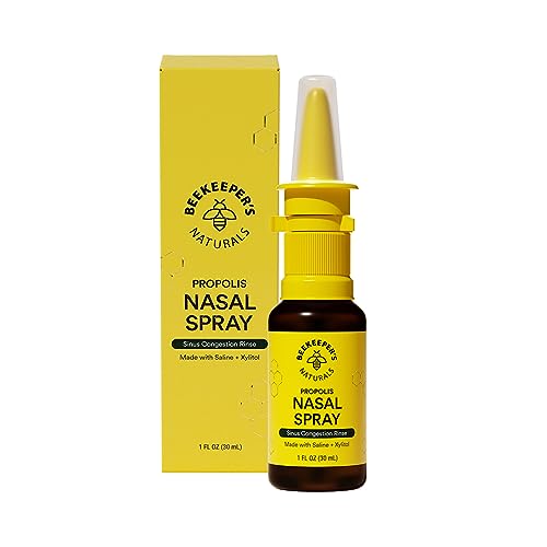 Beekeepers Naturals Xylitol Propolis Nasal Spray  1 Fl Oz - Pack of 2