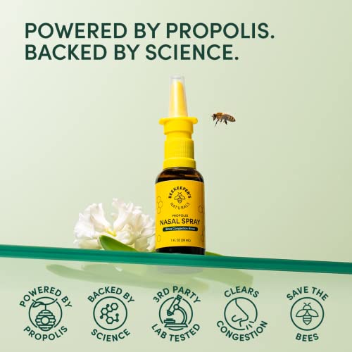 Beekeepers Naturals Xylitol Propolis Nasal Spray  1 Fl Oz - Pack of 2 thumbnail