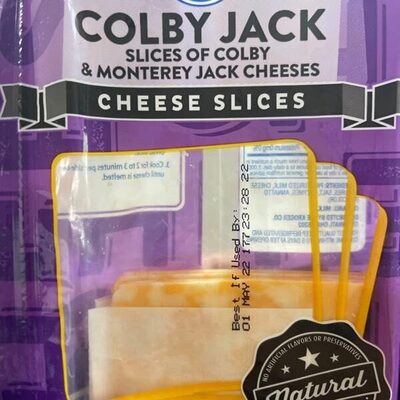 Colby Jack Cheese Slices