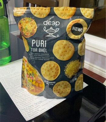 Puri for bhel mix deep 12 oz