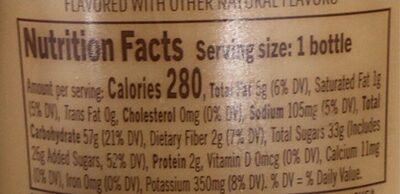 Starbucks Frappuccino with Oat Milk Dark Chocolate Brownie Iced Coffee Drink 13.7 Fl Oz Bottle thumbnail