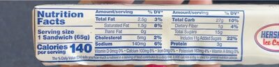 Lowfat, Vanilla Ice Cream Sandwich thumbnail