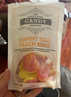 Gummy Sour Peach Rings
