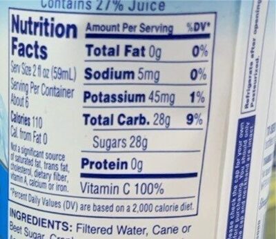 Ocean Spray Cranberry Juice Concentrate 06 / 11.5 FL Oz thumbnail