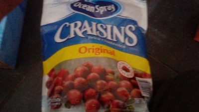 Ocean Spray Craisins Sweetened Dried Cranberries 1.36KG